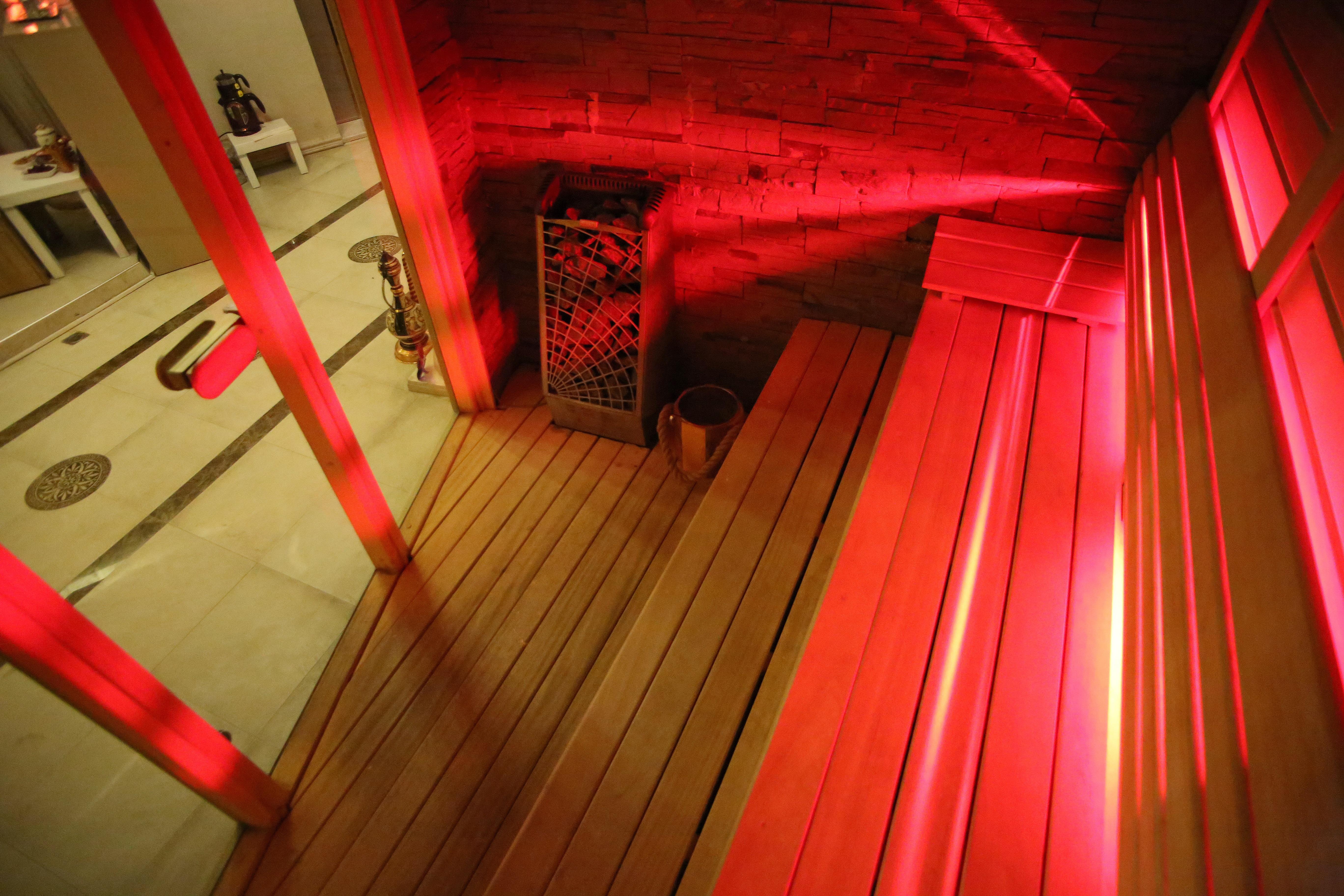 Daru Sultan Hotels Galata Istanbulská provincie Exteriér fotografie A modern Finnish sauna
