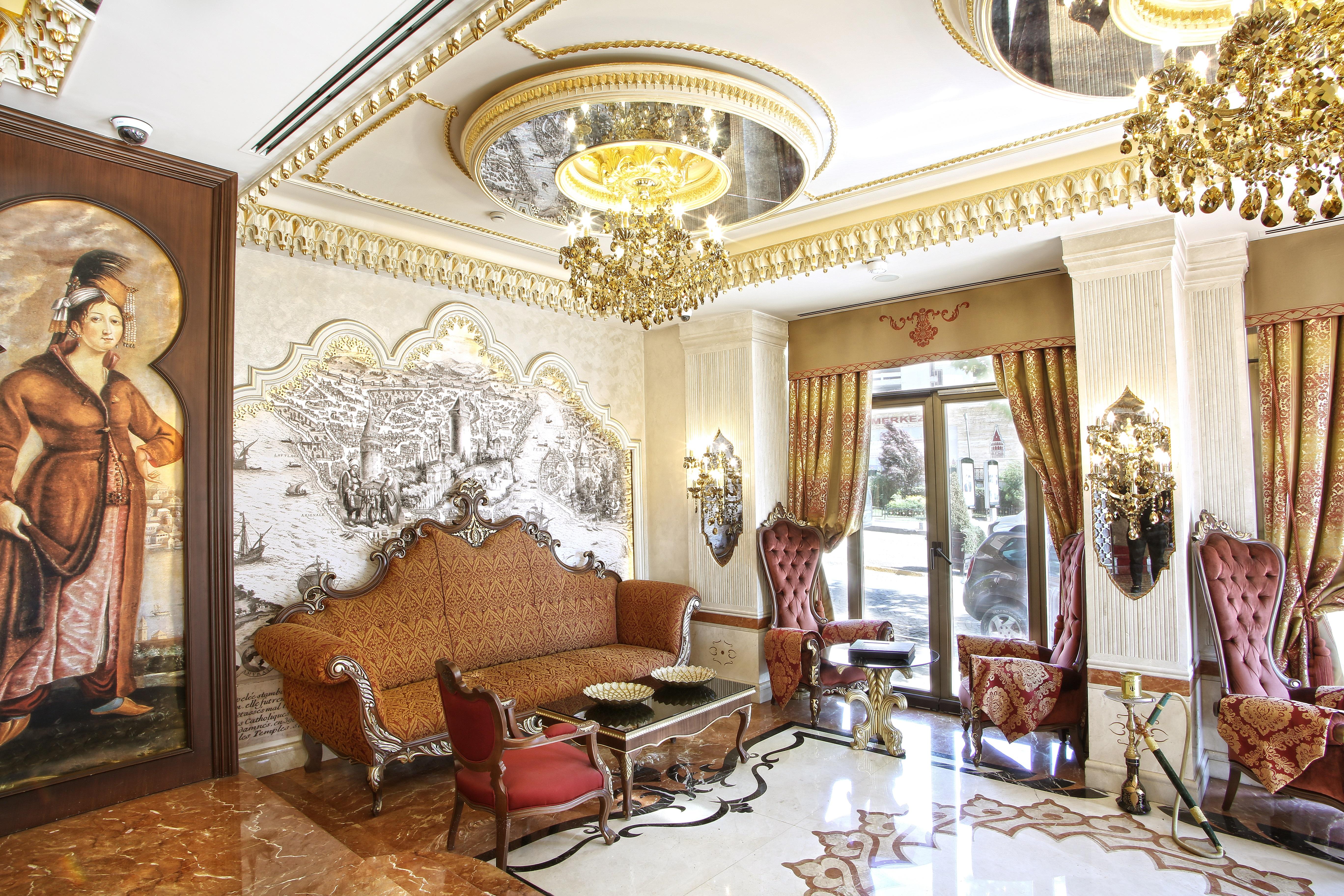 Daru Sultan Hotels Galata Istanbulská provincie Exteriér fotografie Interior of the hotel